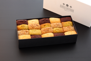 Coffret 60 mini financiers Emma Duvéré