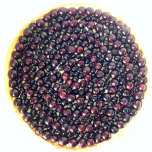 tarte au cassis