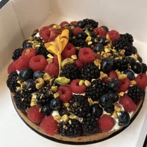 Tarte aux fruits rouges