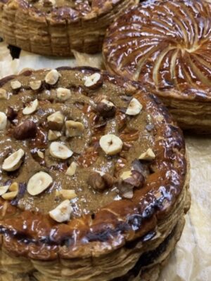 Galette Crush des Rois - frangipane noisette, praliné